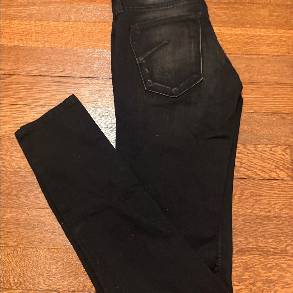 James Jeans Women's Dark Black Skinny Jeans